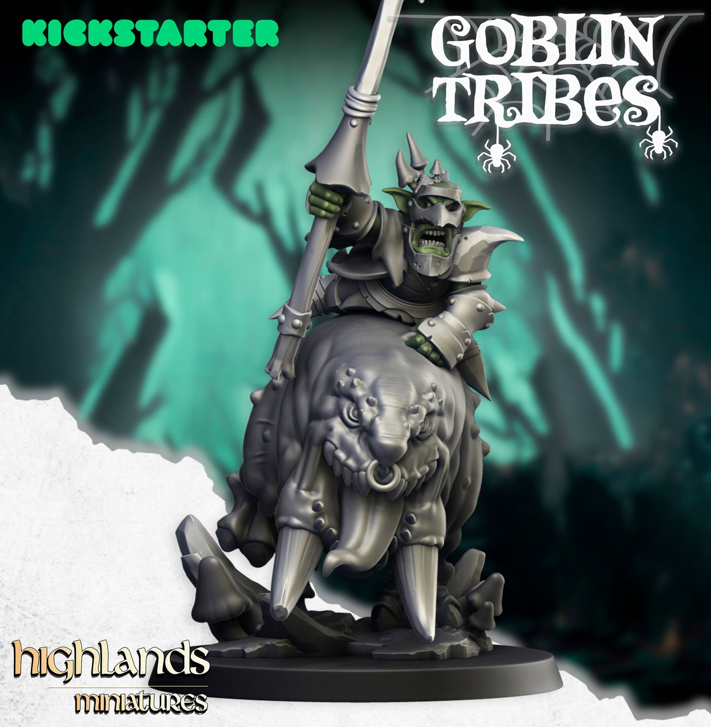 The Goblin Leader by Highlands Miniatures