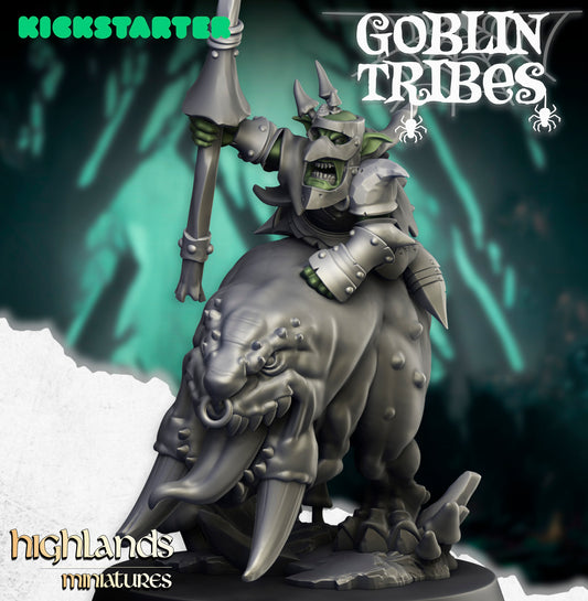 Der Goblin-Anführer von Highlands Miniatures