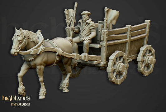 Der Goldwagen - Highlands Miniatures