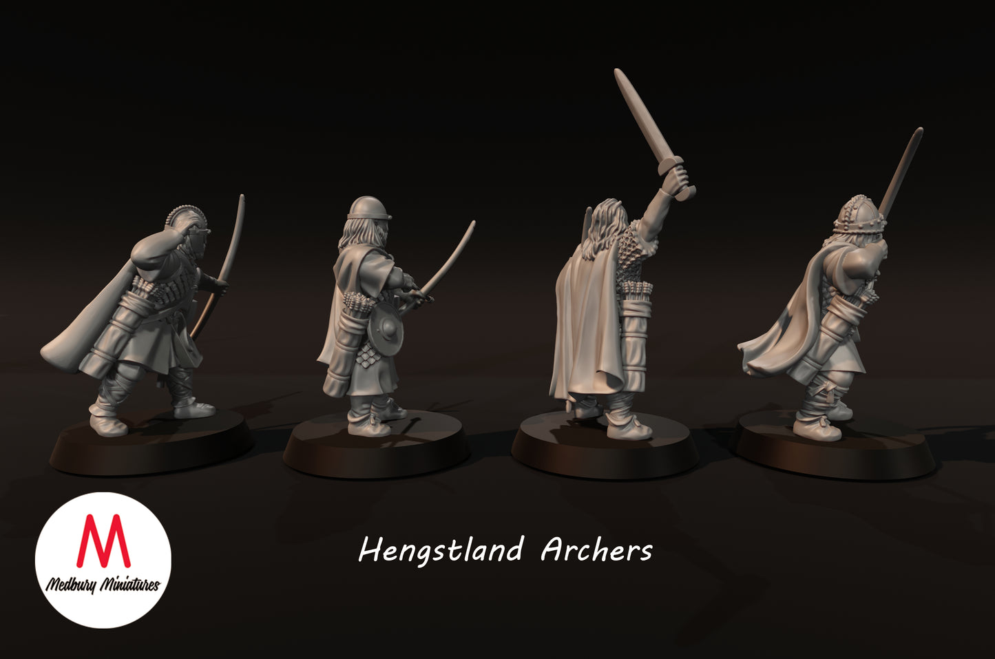 Archers de Hengstland - Miniatures de Medbury