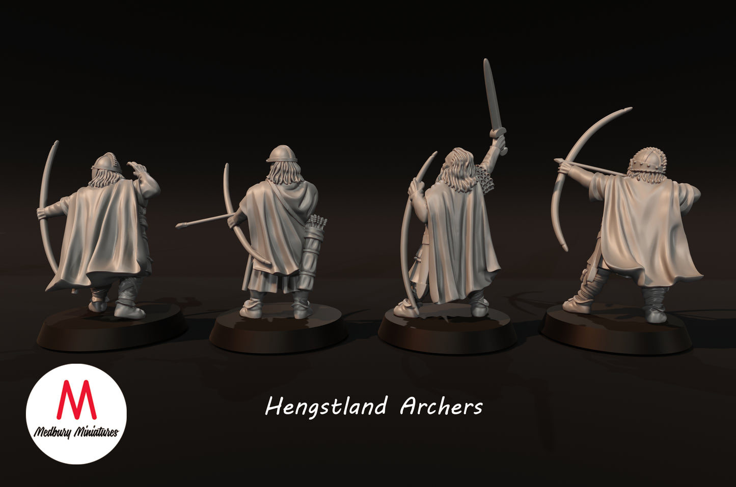 Archers de Hengstland - Miniatures de Medbury