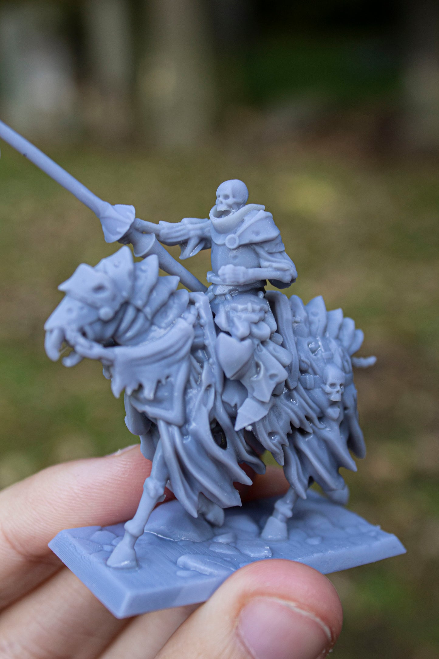 Undead Dark Knight Core Unit - Highlands Miniatures