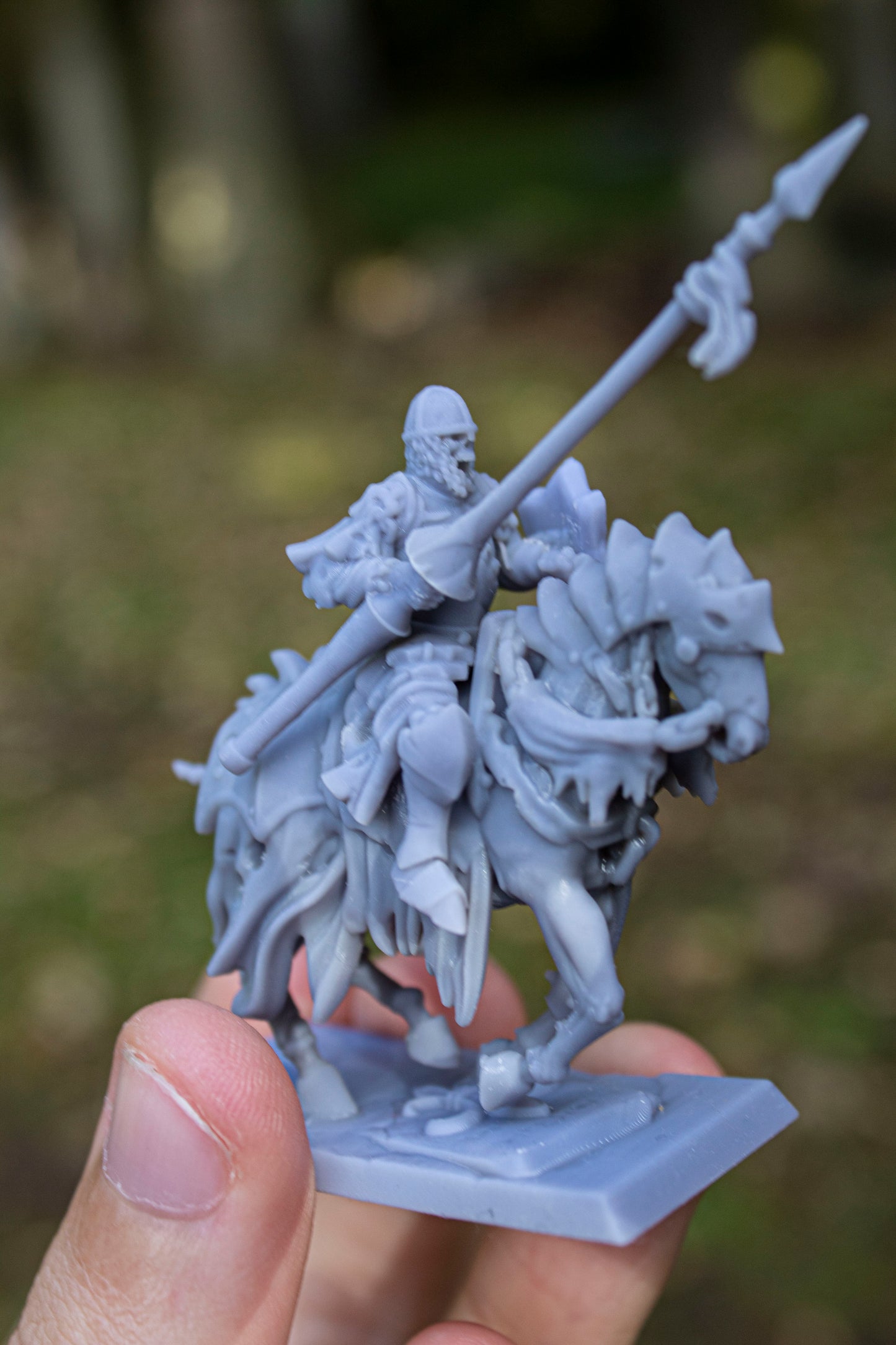 Undead Dark Knight Core Unit - Highlands Miniatures