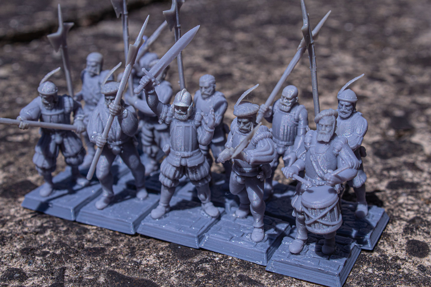 Troupes impériales de Sunland - Highlands Miniatures