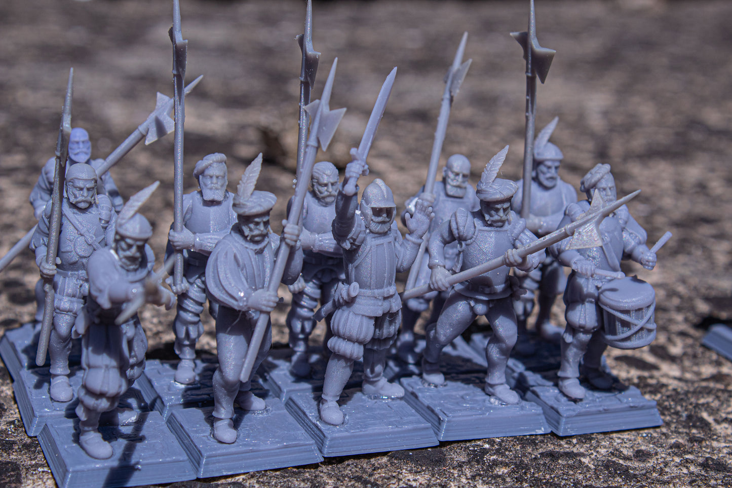 Troupes impériales de Sunland - Highlands Miniatures