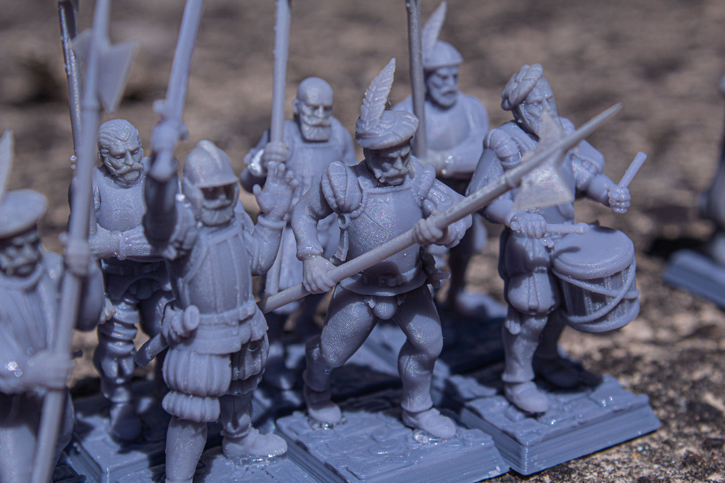 Troupes impériales de Sunland - Highlands Miniatures