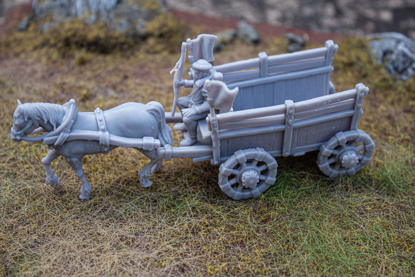 The Gold Wagon - Highlands Miniatures