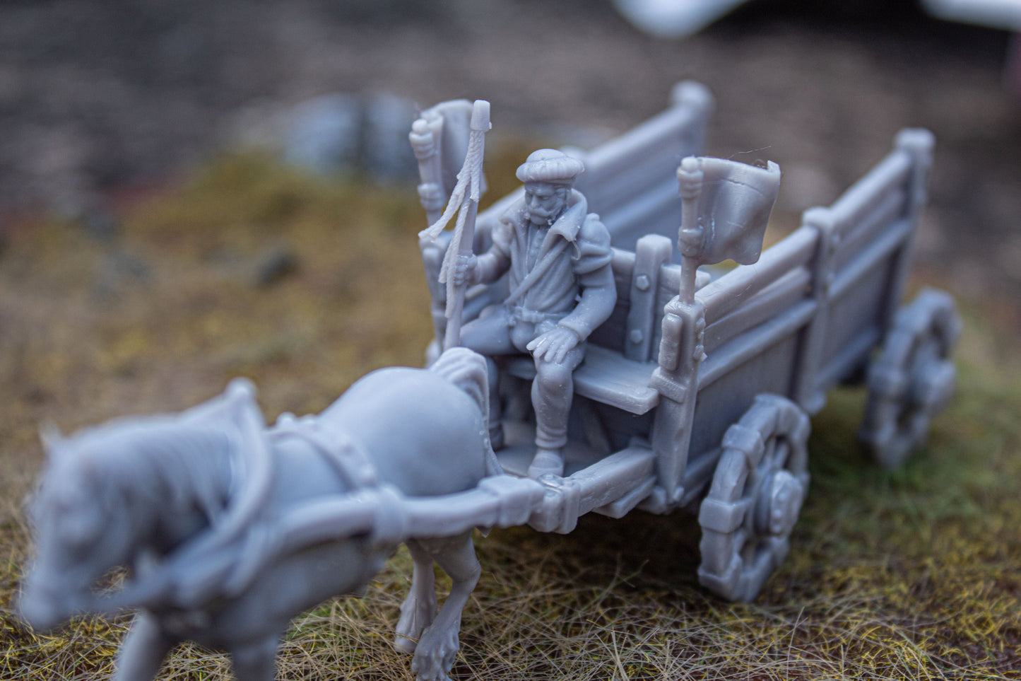 Le chariot d'or - Highlands Miniatures