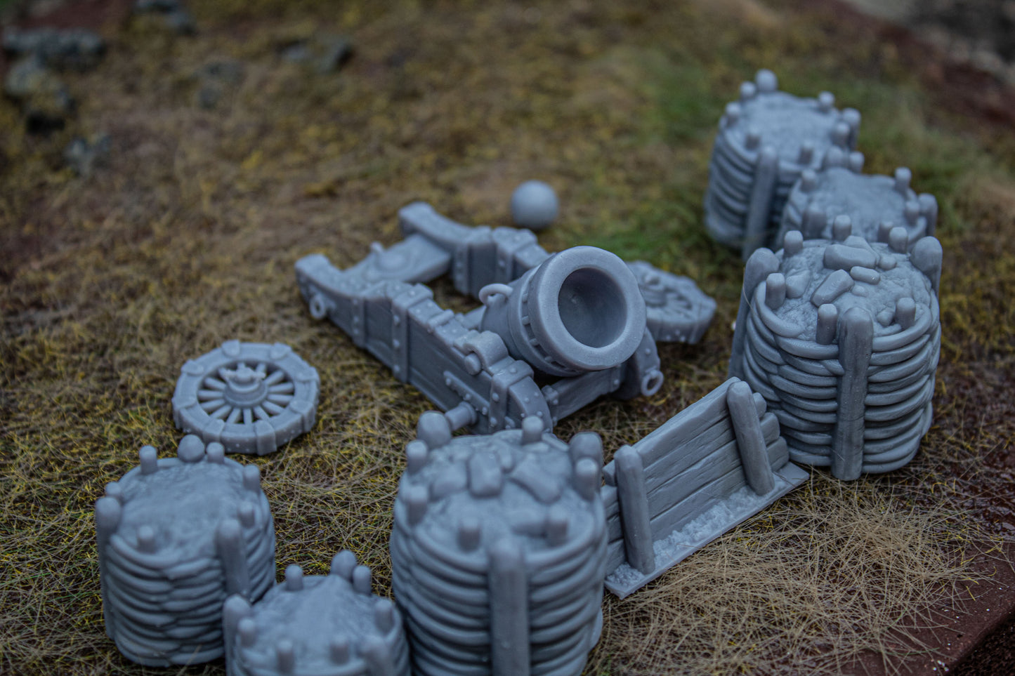 Batterie d'artillerie de Sunland - Highlands Miniatures