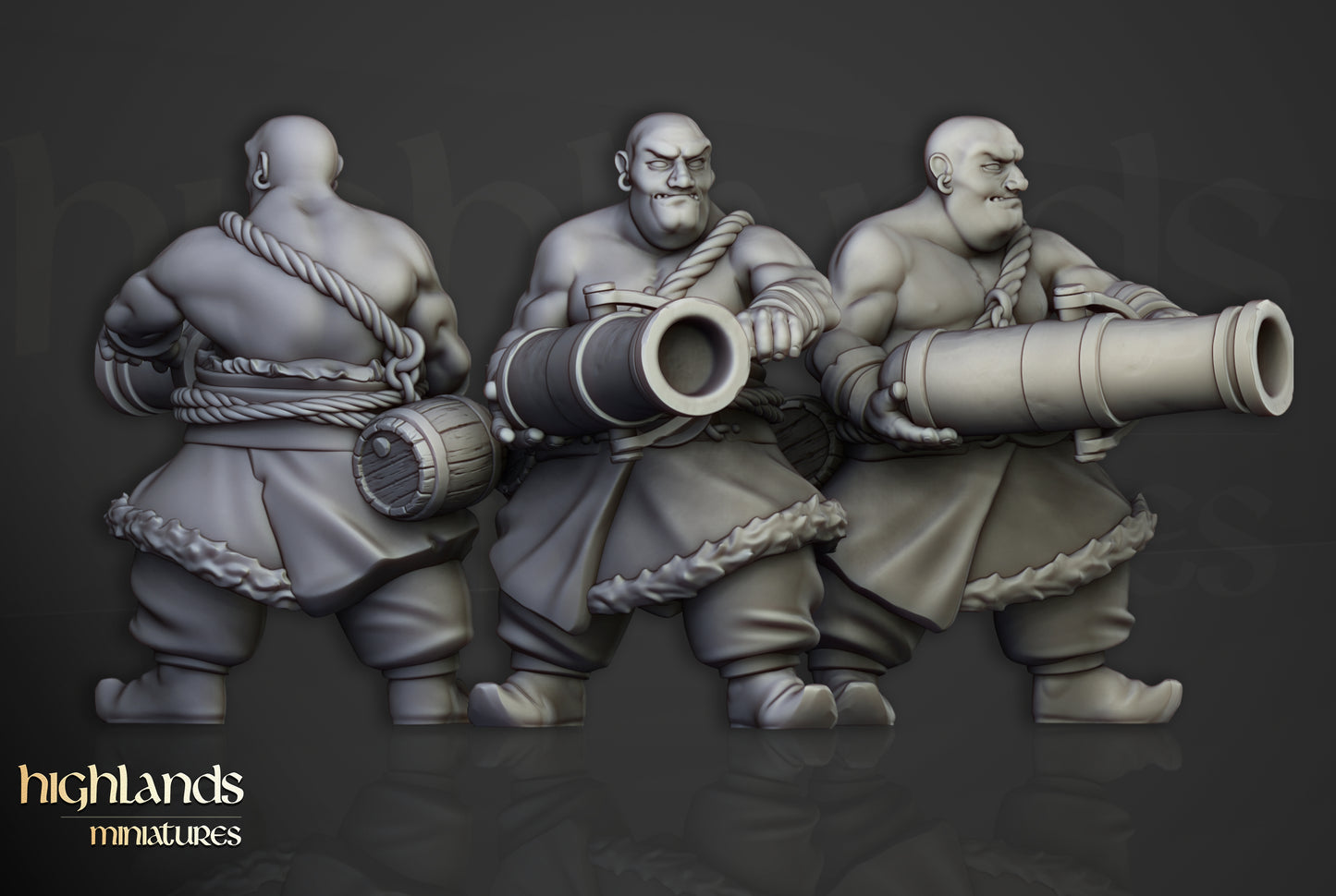 Artilleurs khazars - Highlands Miniatures