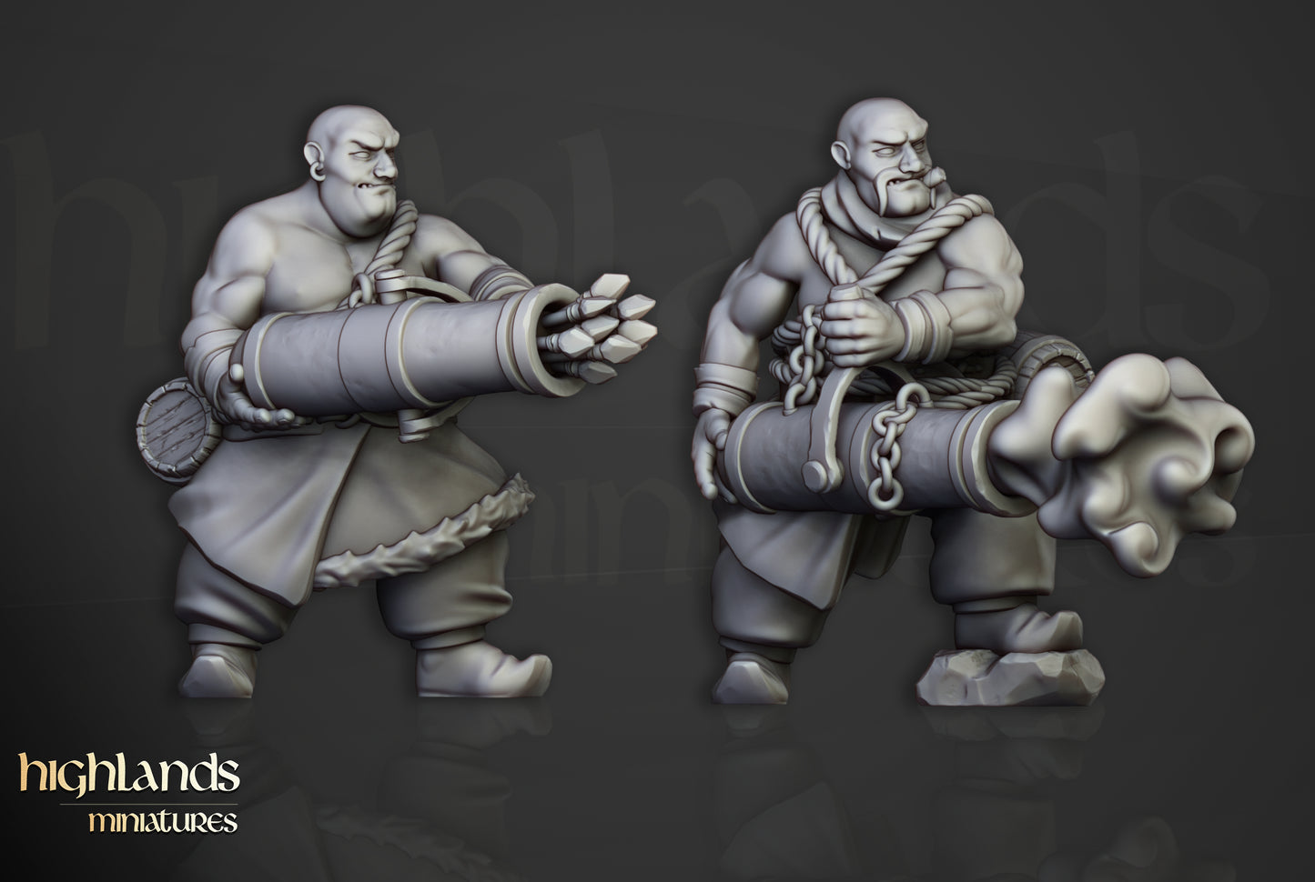 Artilleurs khazars - Highlands Miniatures