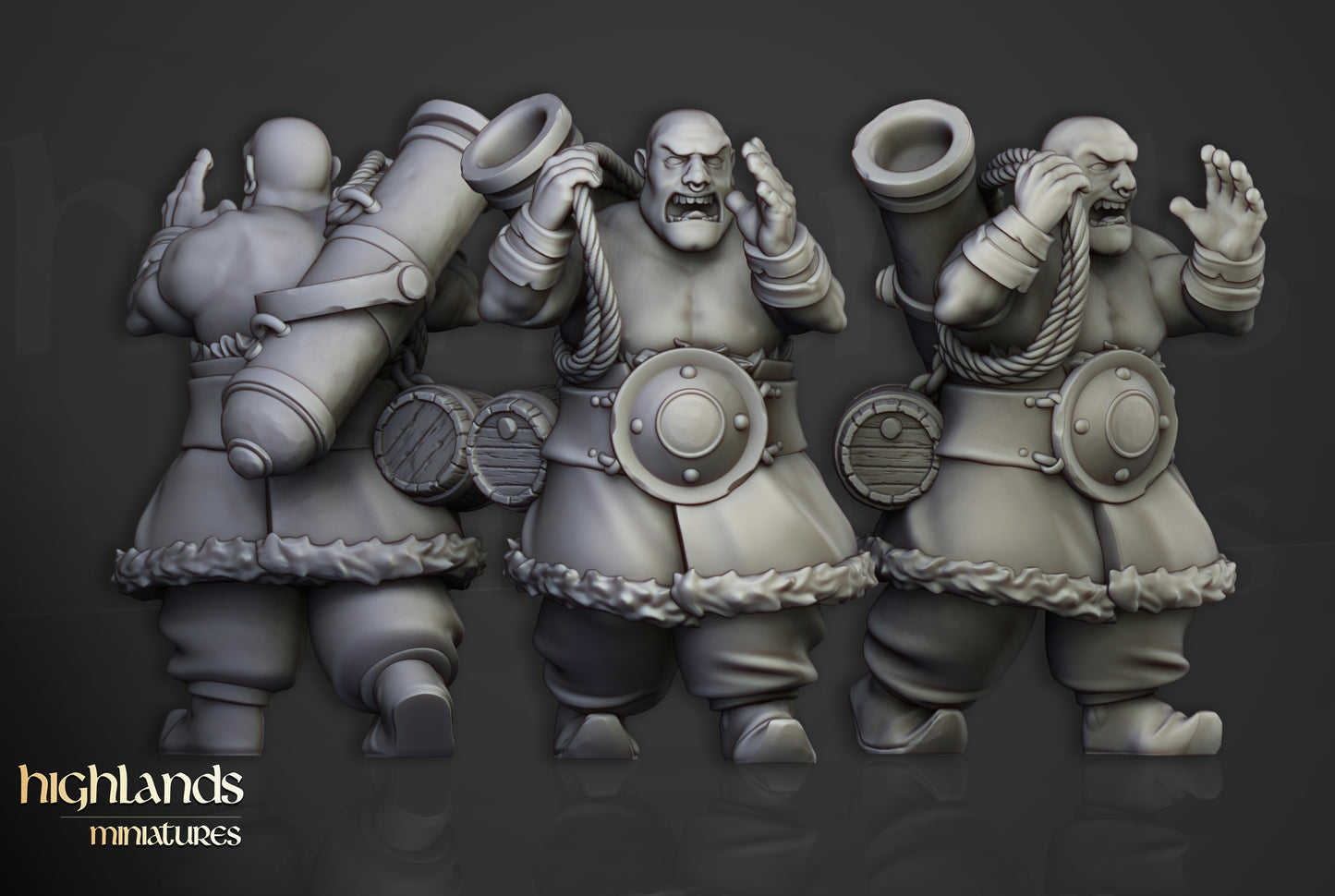 Artilleurs khazars - Highlands Miniatures