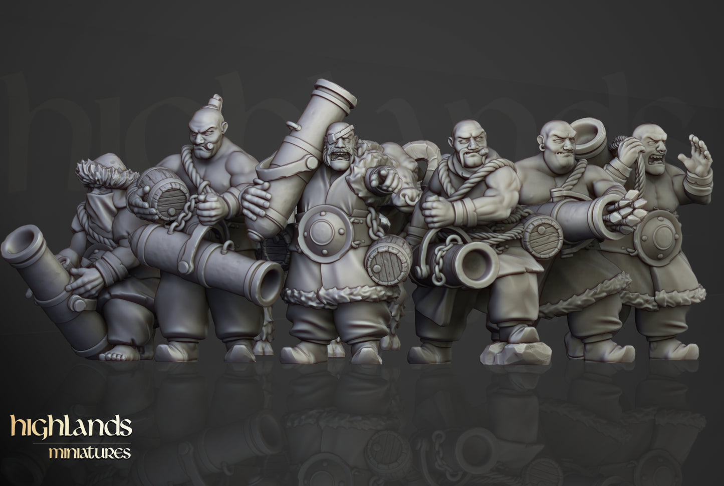 Artilleurs khazars - Highlands Miniatures