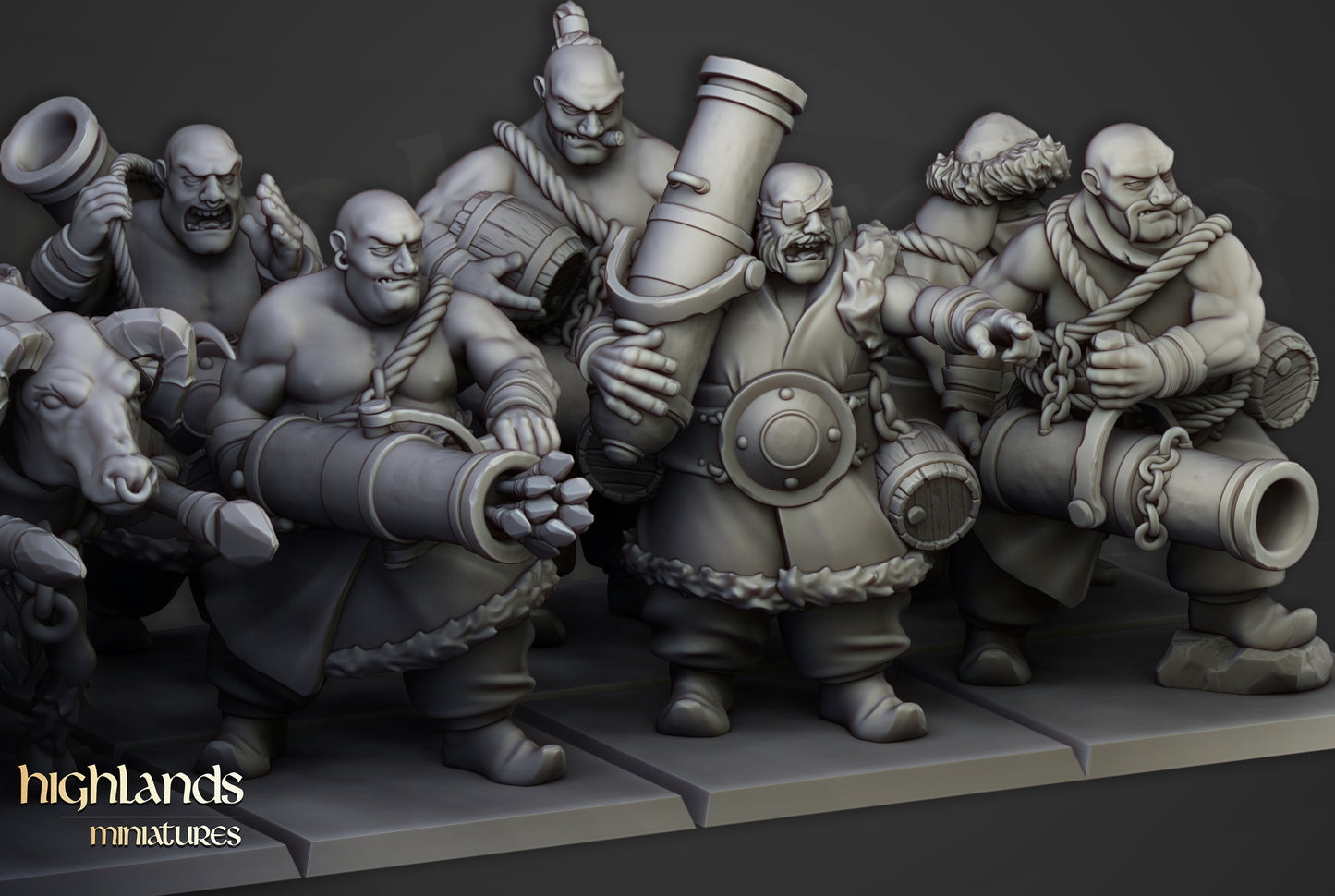 Artilleurs khazars - Highlands Miniatures