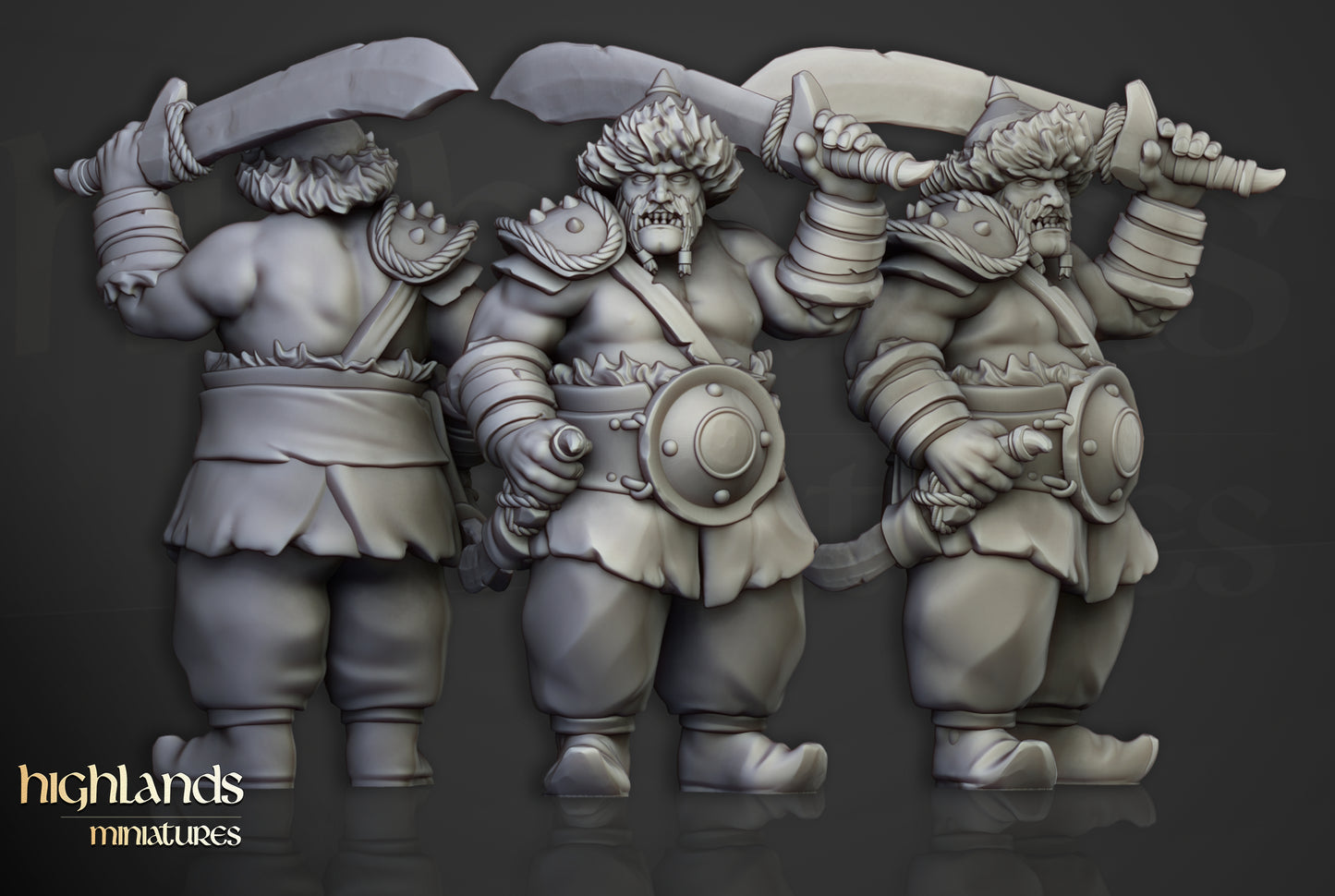 Khazarian Warriors - Highlands Miniatures