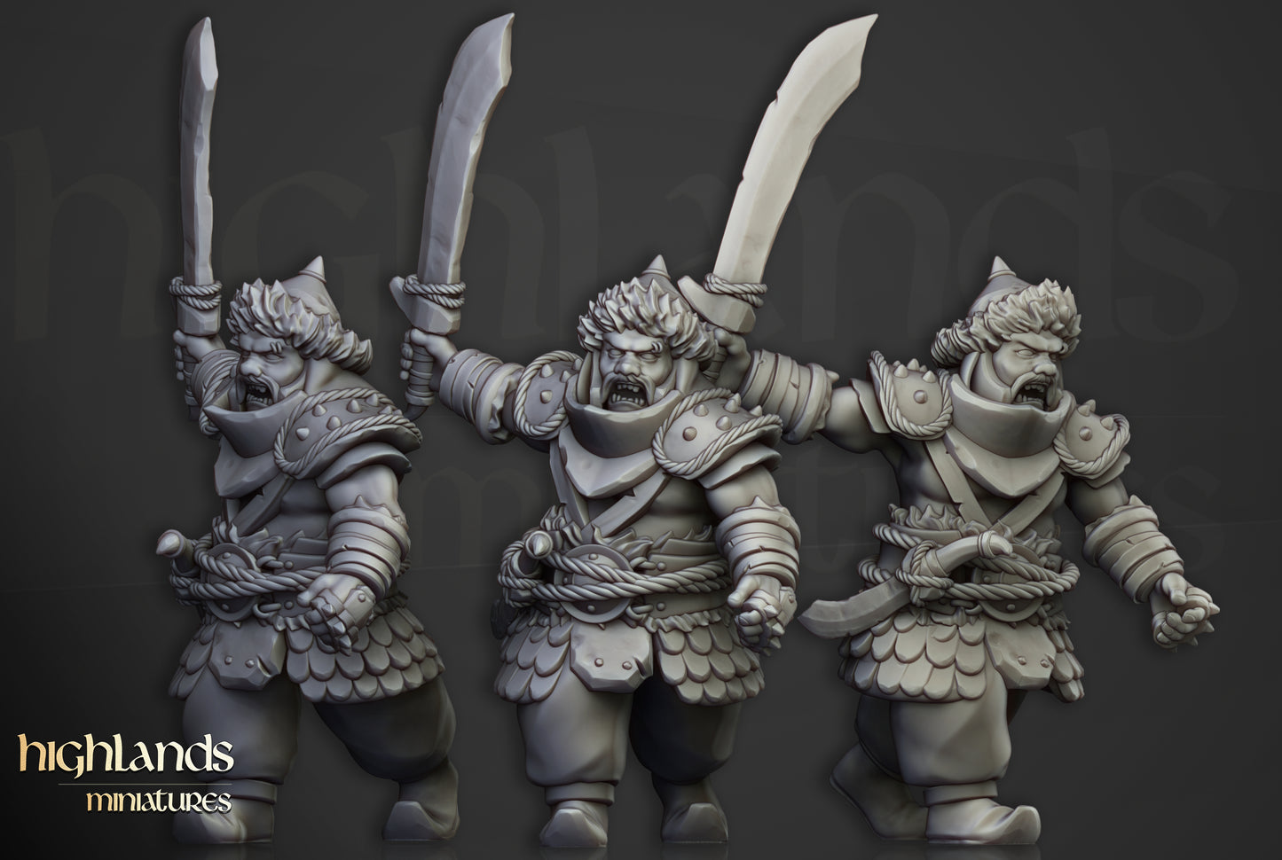 Khazarian Warriors - Highlands Miniatures