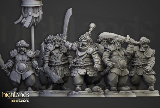 Khazarian Warriors - Highlands Miniatures