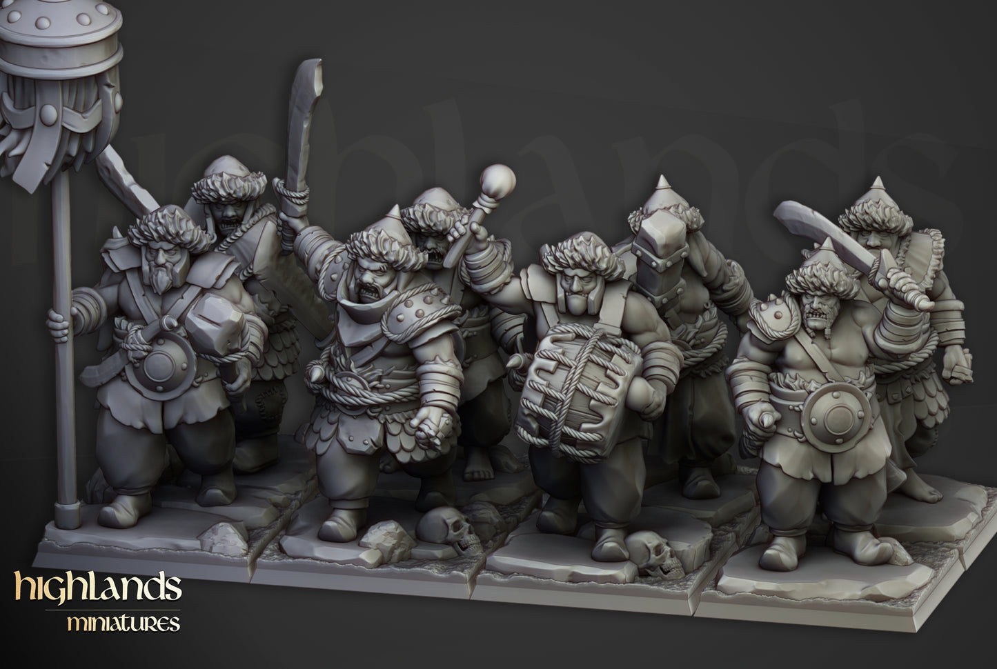 Khazarian Warriors - Highlands Miniatures