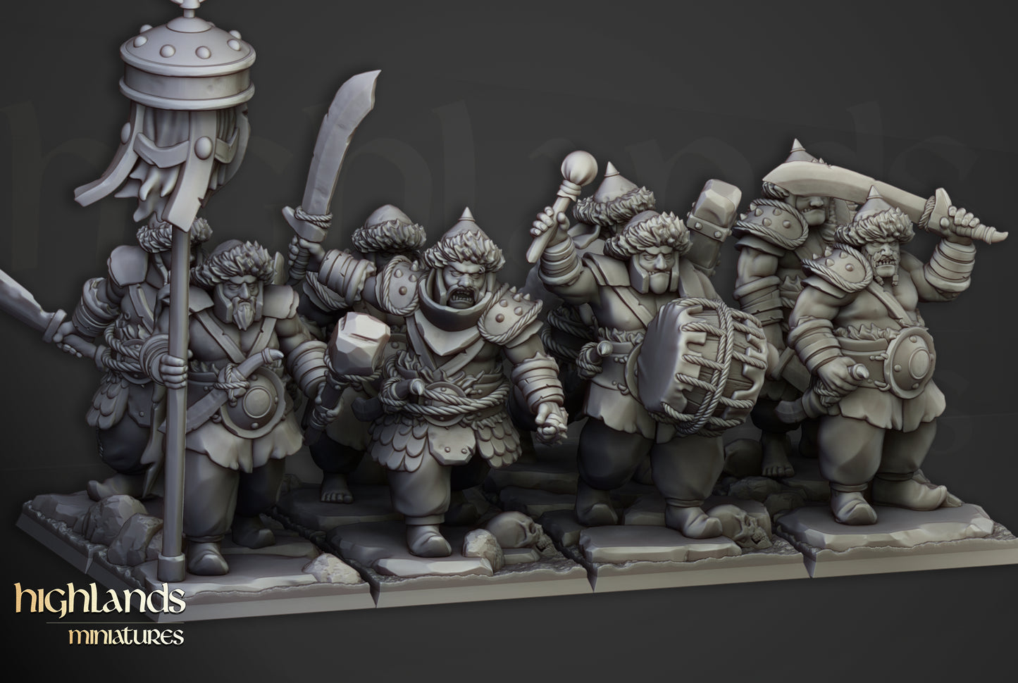 Khazarian Warriors - Highlands Miniatures