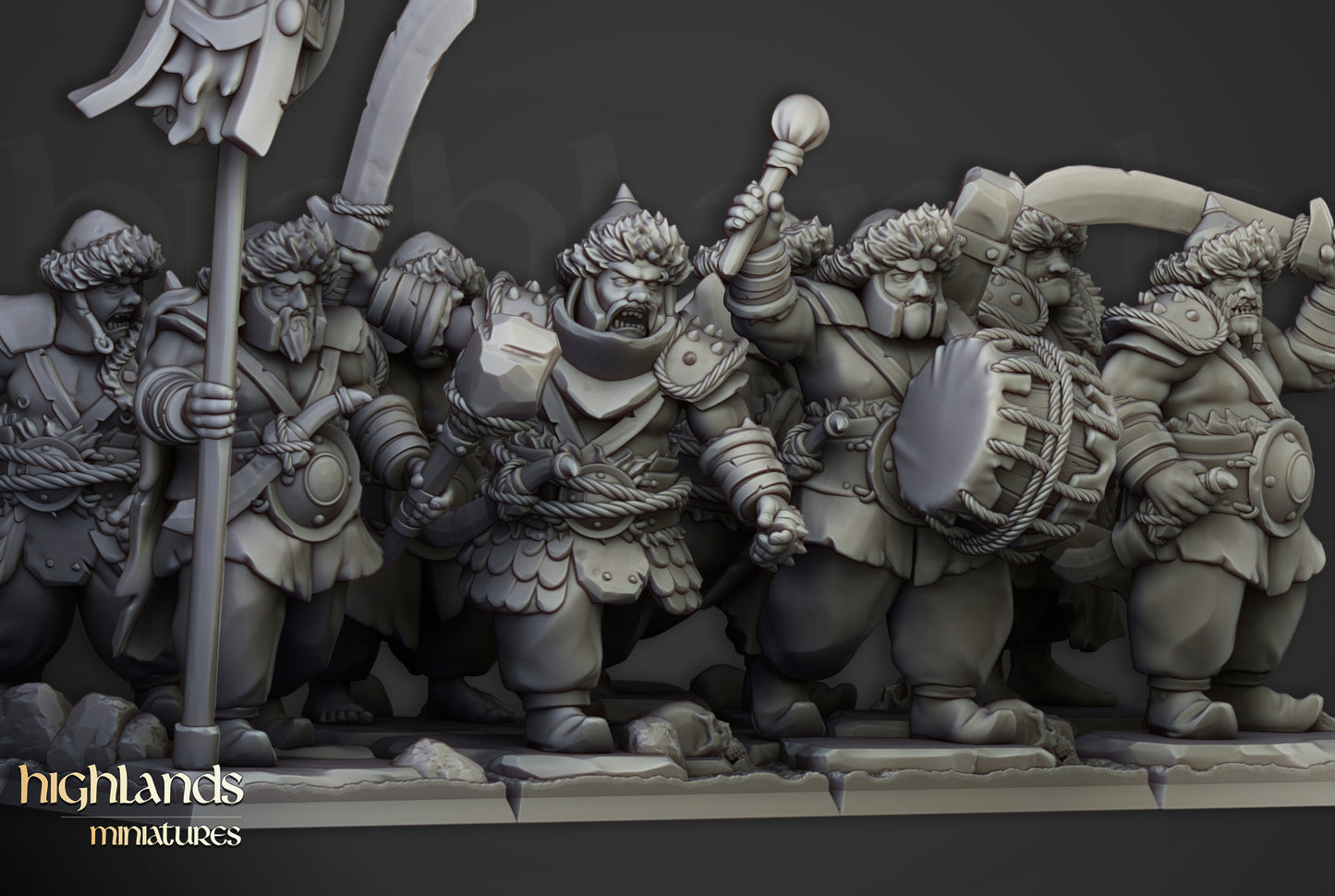 Khazarian Warriors - Highlands Miniatures