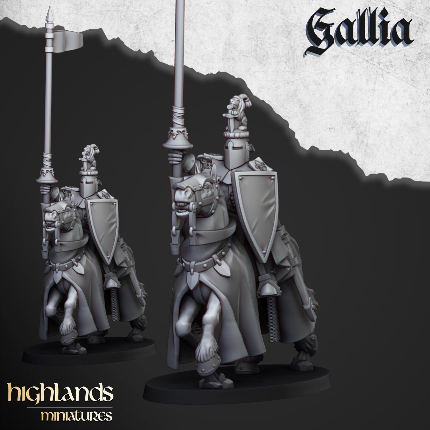 Knights of Gallia - Highlands Miniatures