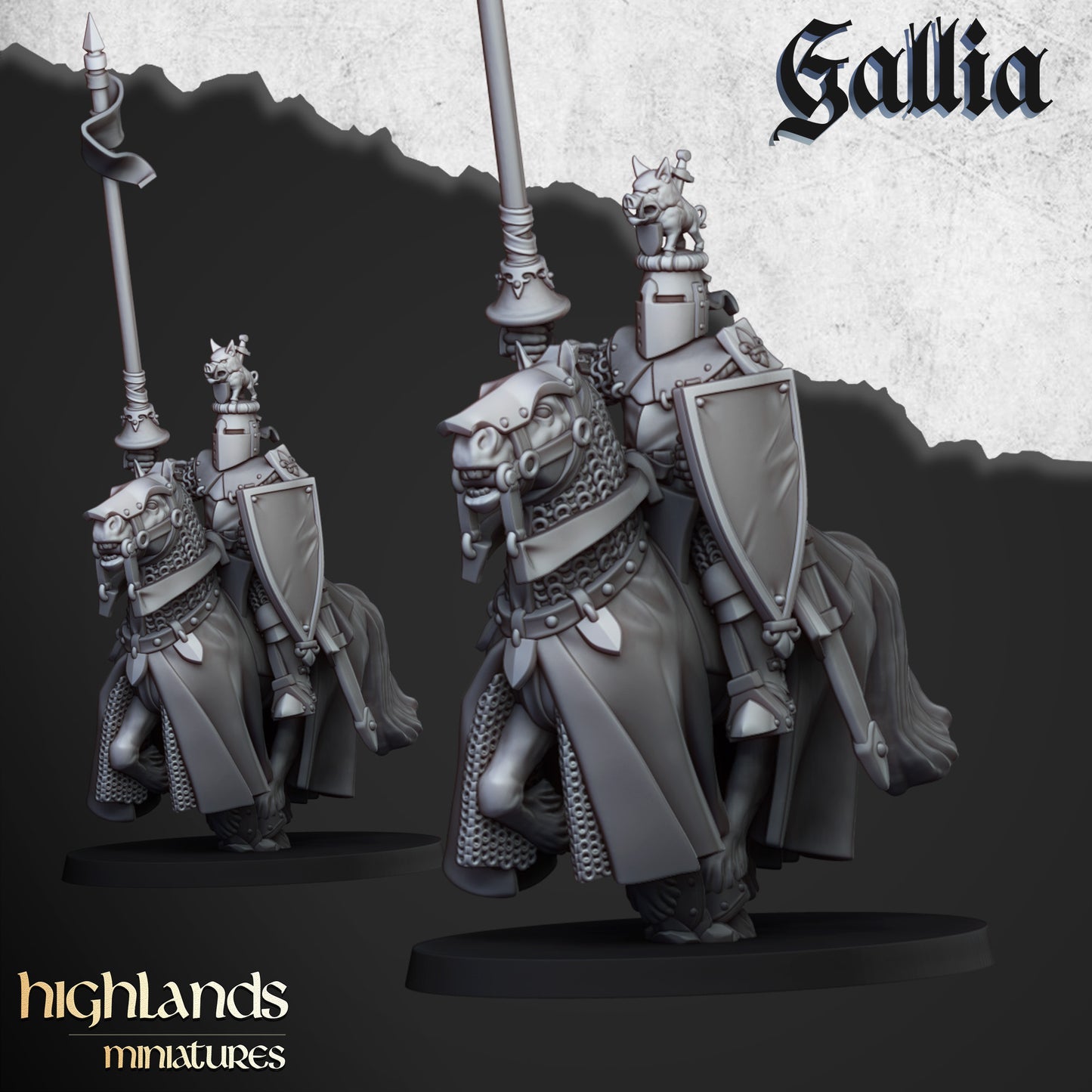 Ritter von Gallia - Highlands Miniatures