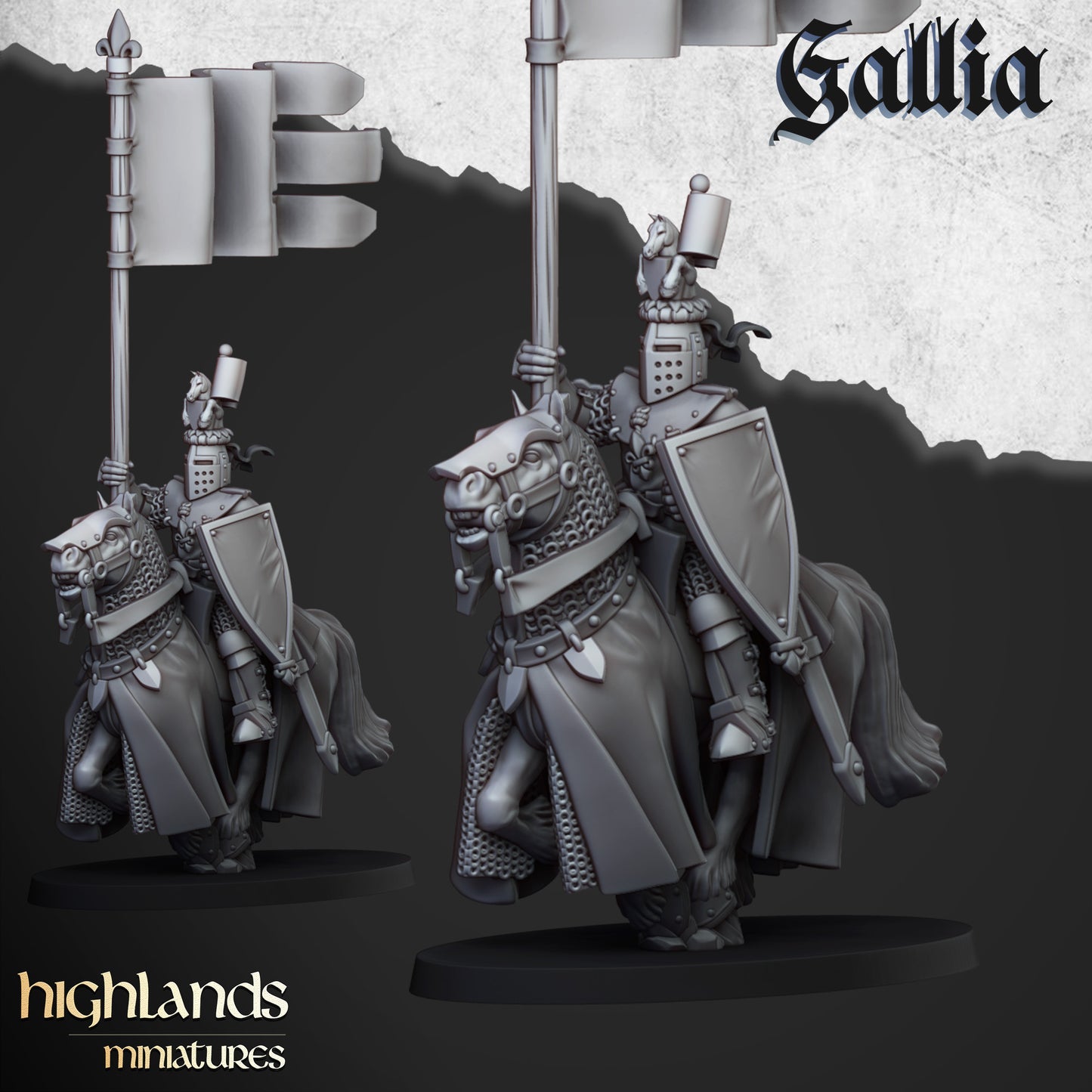 Knights of Gallia - Highlands Miniatures