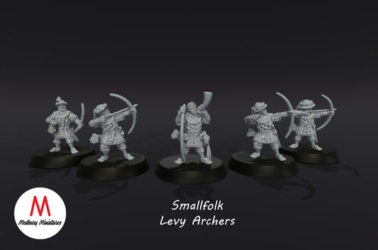 Archers de la petite armée - Medbury Miniatures