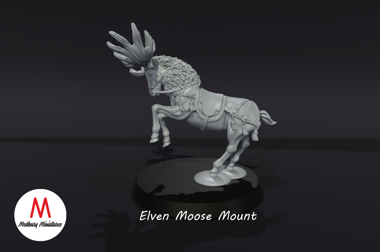 Monture d'élan elfique - Medbury Miniatures