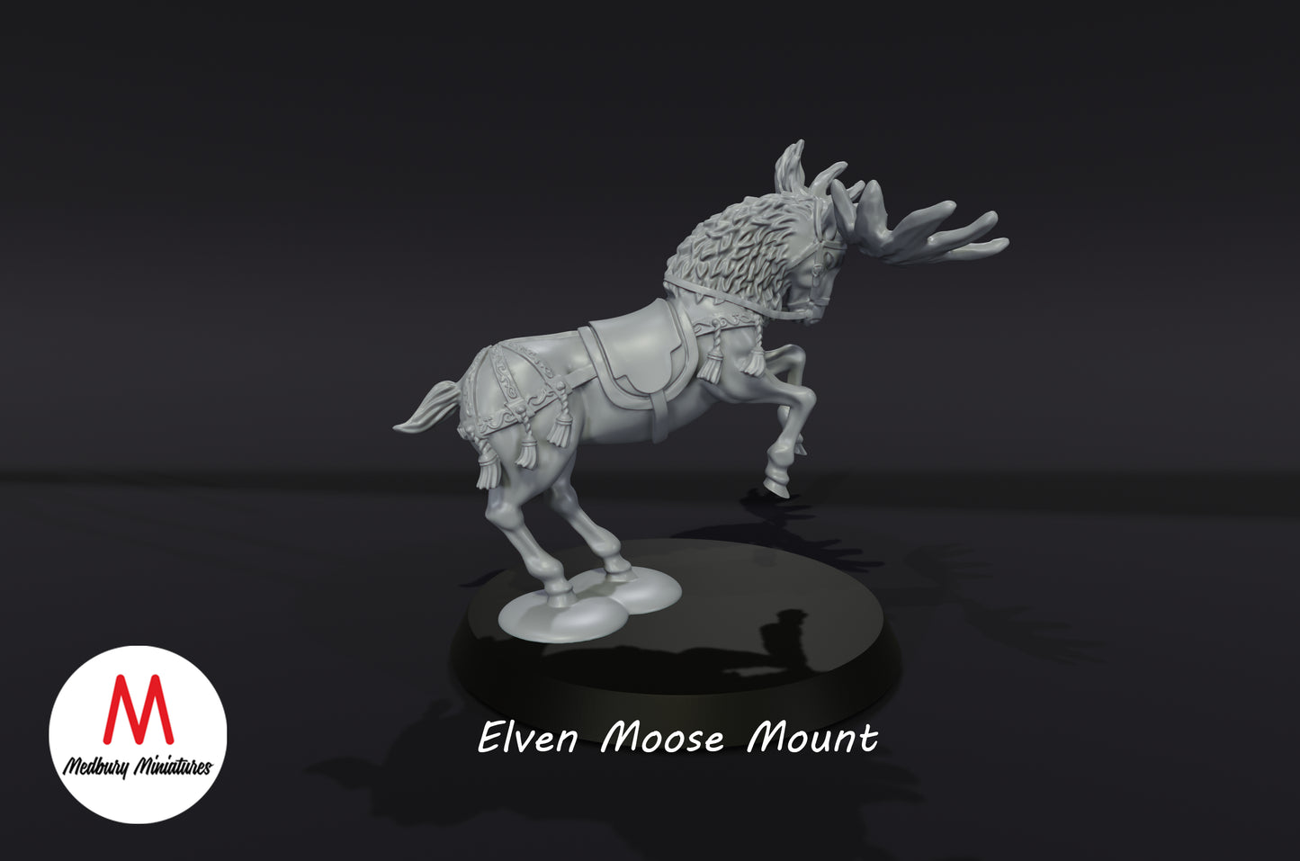 Monture d'élan elfique - Medbury Miniatures