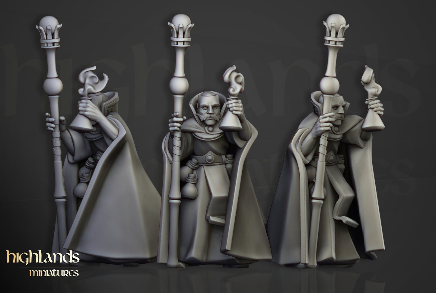 Houses of Magic - Wizards of the Empire of Sun - Highlands Miniatures