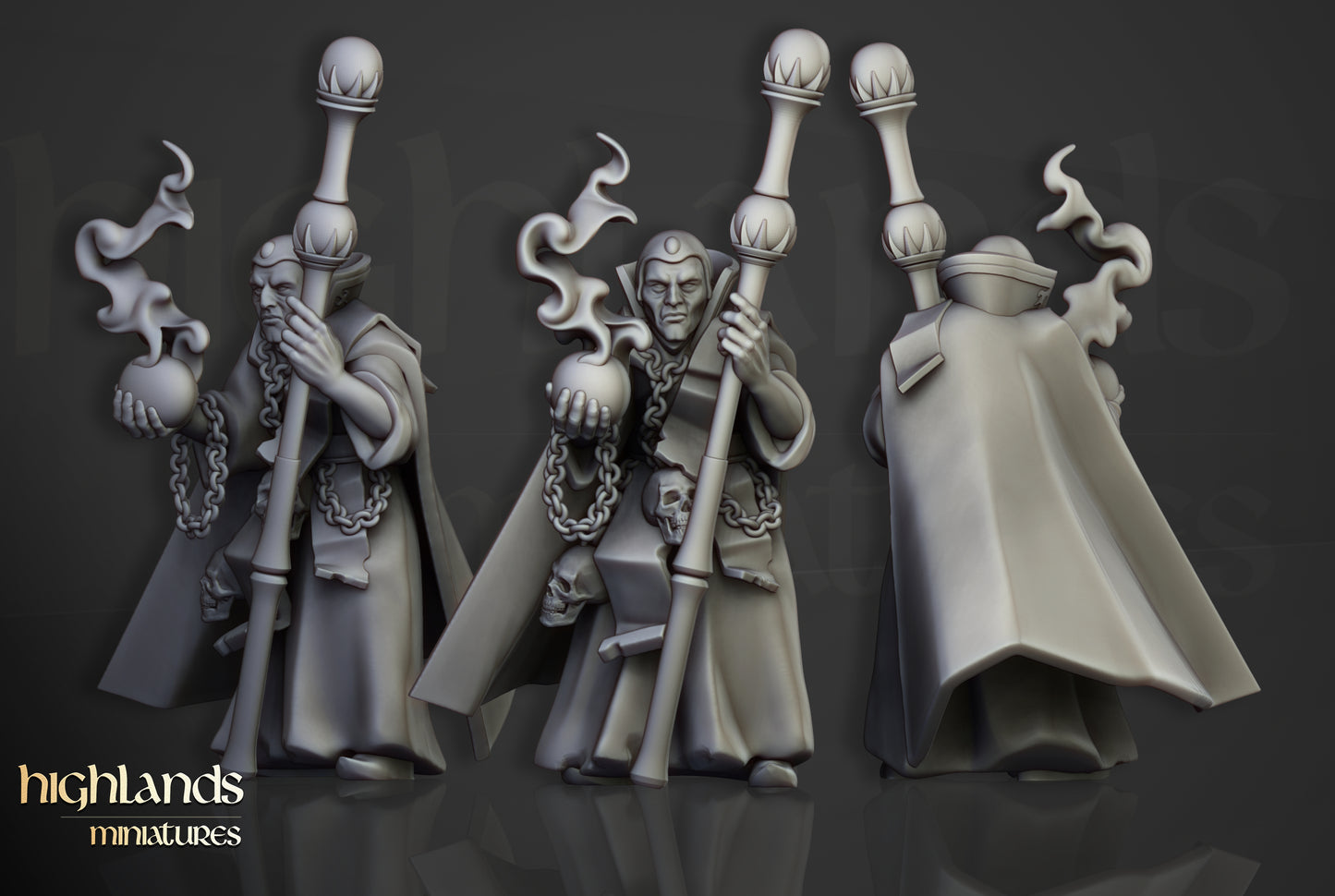 Houses of Magic - Wizards of the Empire of Sun - Highlands Miniatures