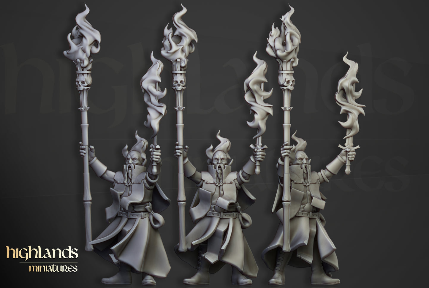 Houses of Magic - Wizards of the Empire of Sun - Highlands Miniatures