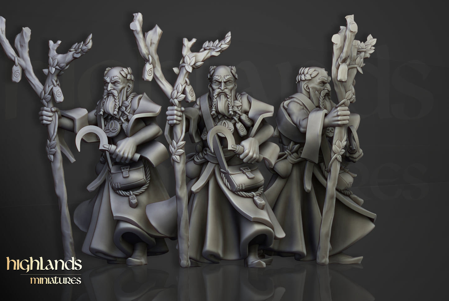 Häuser der Magie - Zauberer des Imperiums der Sonne - Highlands Miniatures