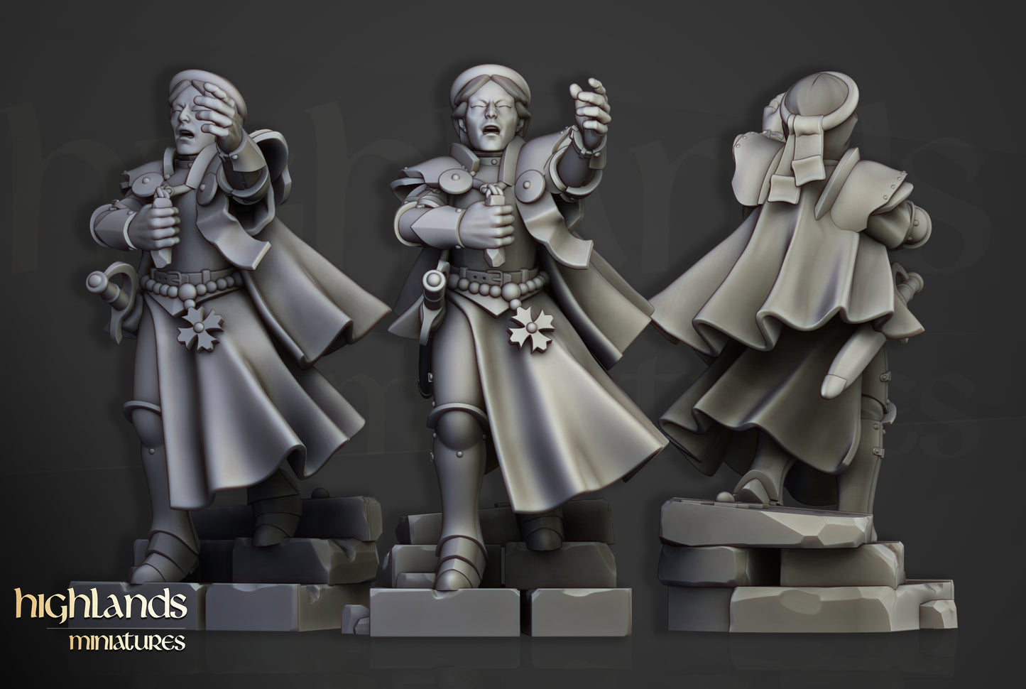 Schwestern und Mutter Oberin - Highlands Miniatures