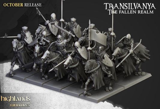 Mounted Skeletons - Eternal Dynasties - Highlands Miniatures