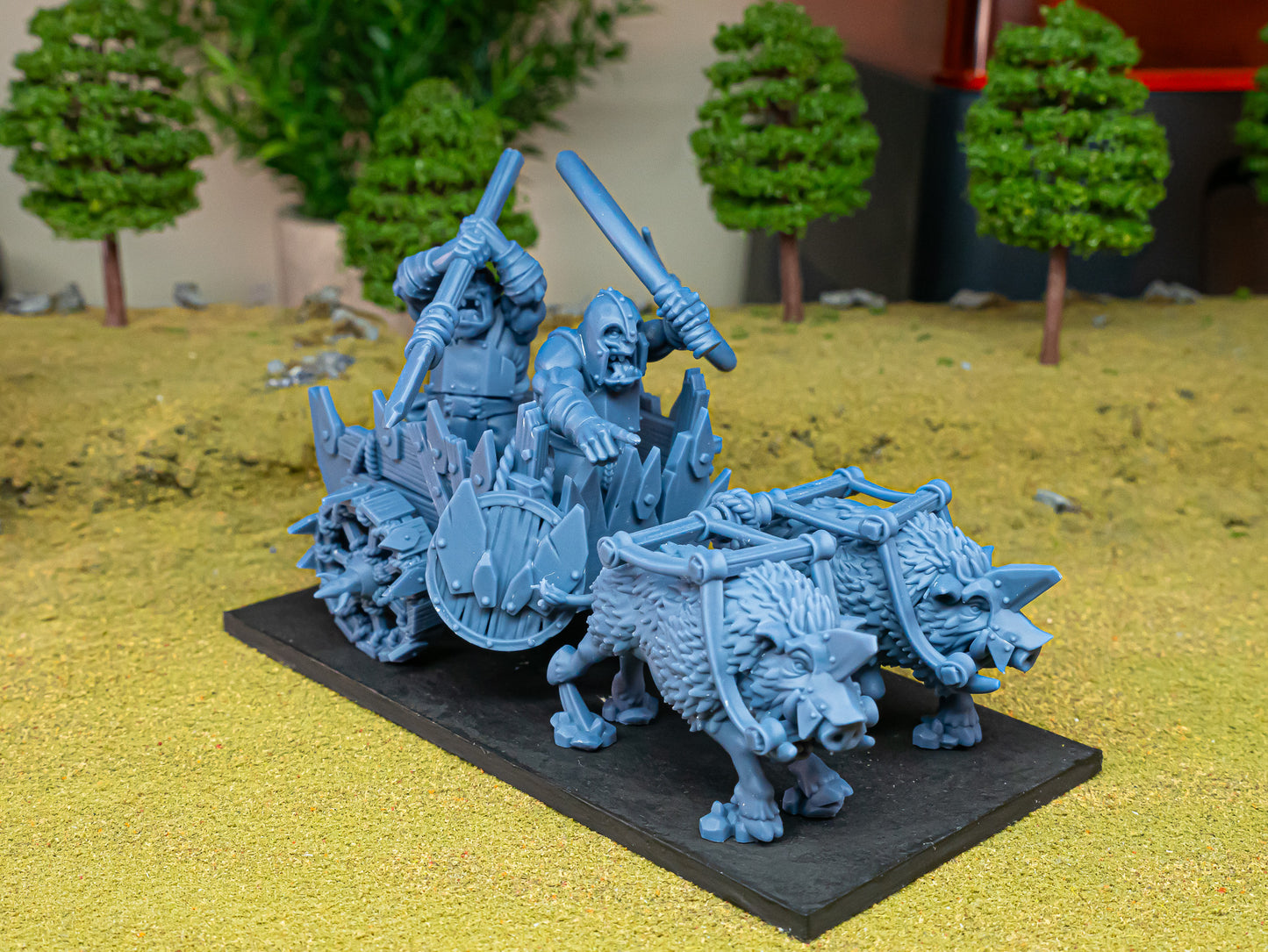 Orc Chariot - Highlands Miniatures