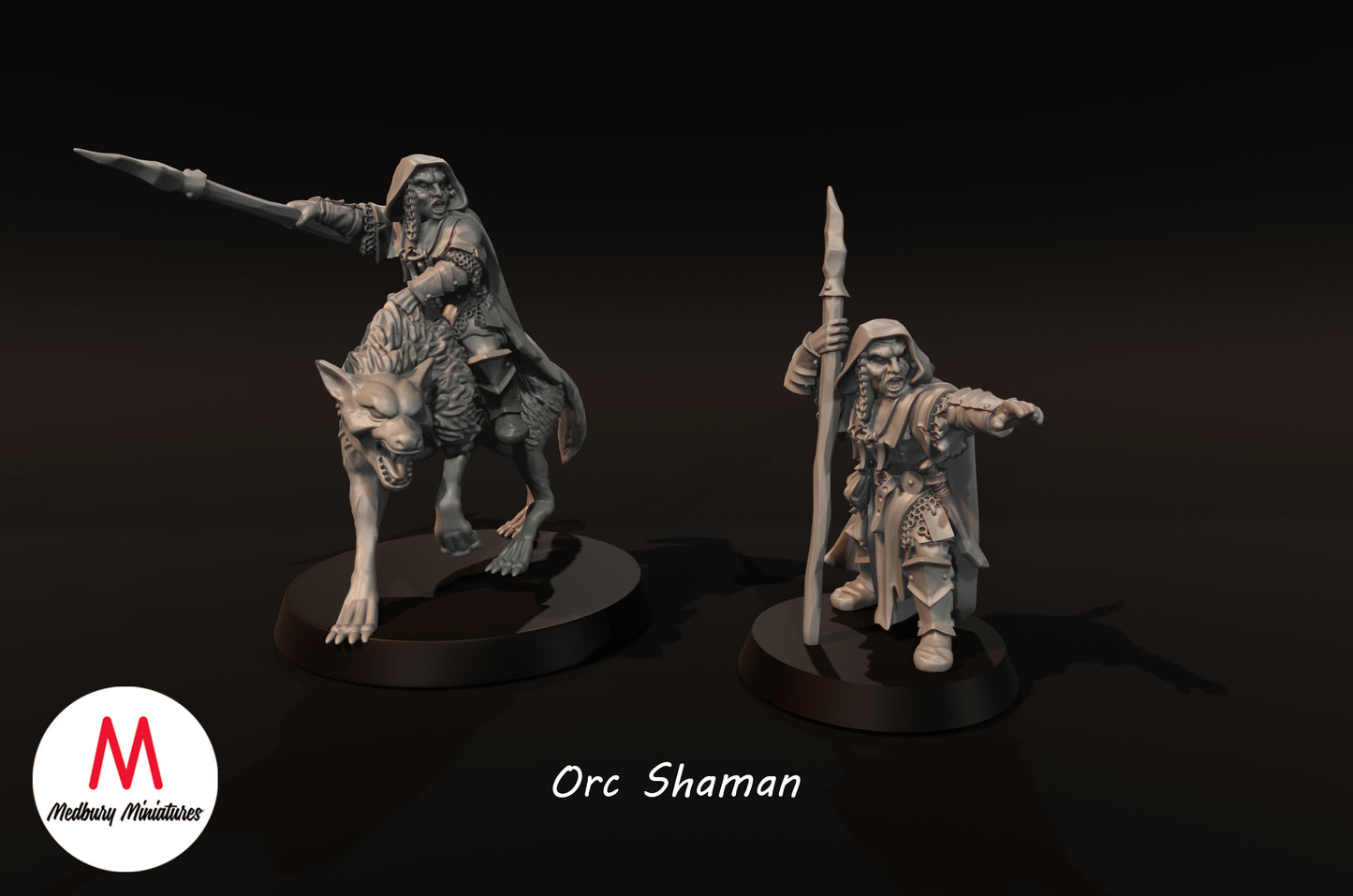 Orc Shaman - Medbury Miniatures