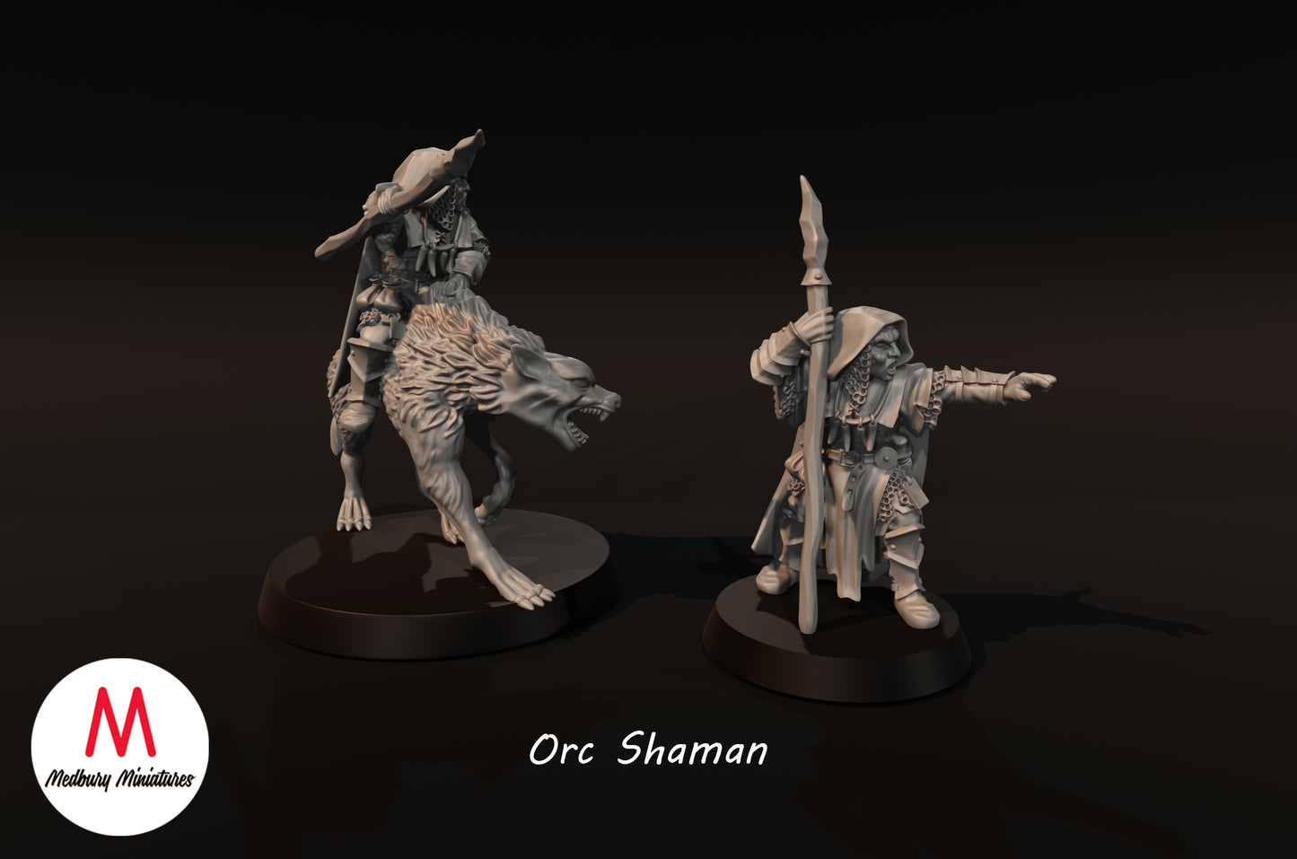 Orc Shaman - Medbury Miniatures