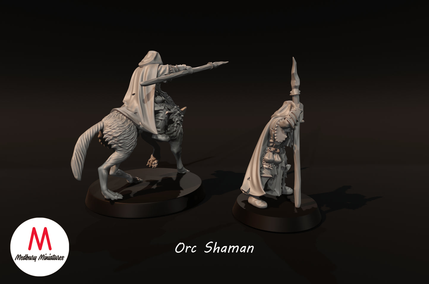 Orc Shaman - Medbury Miniatures