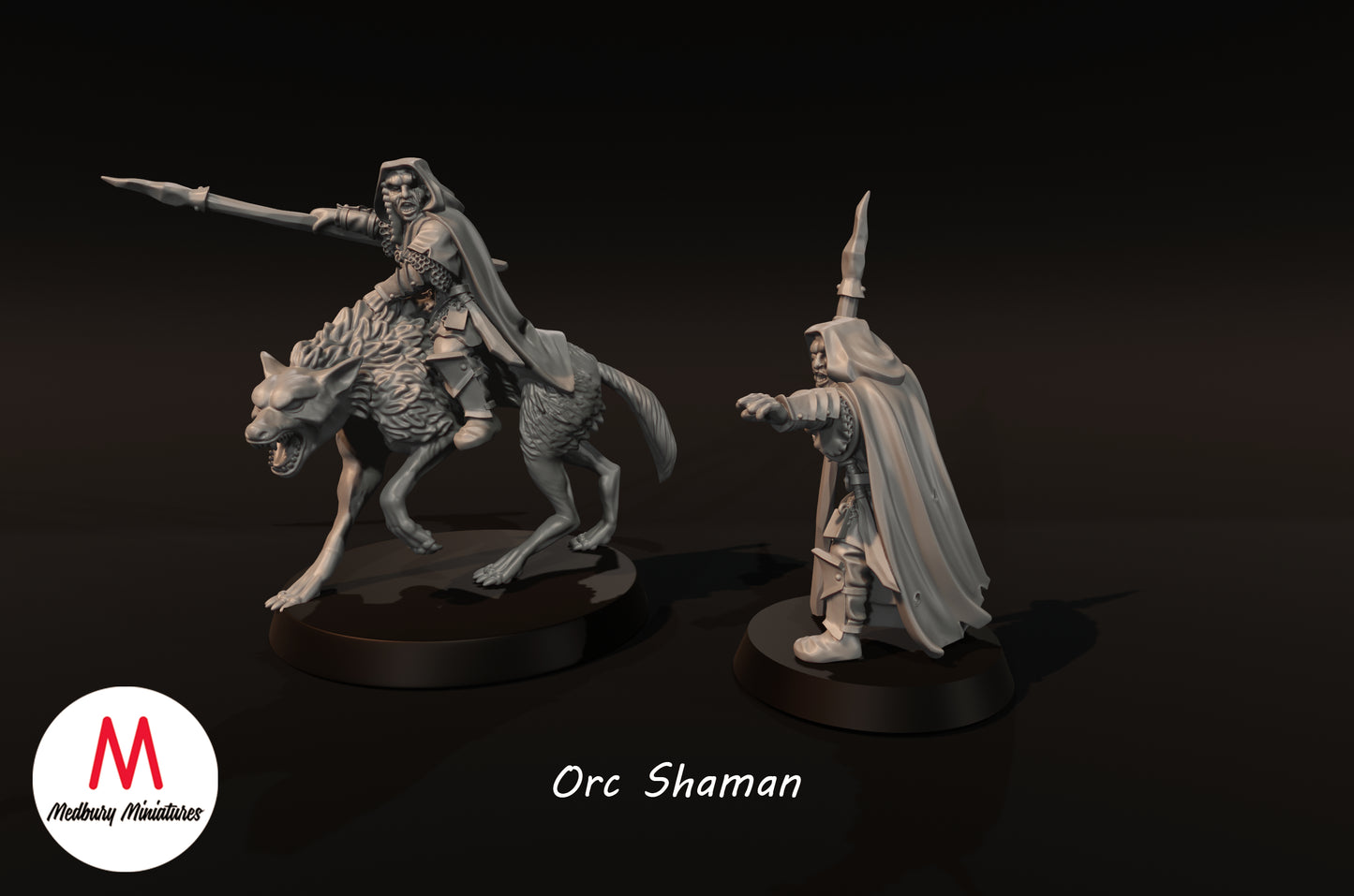 Orc Shaman - Medbury Miniatures