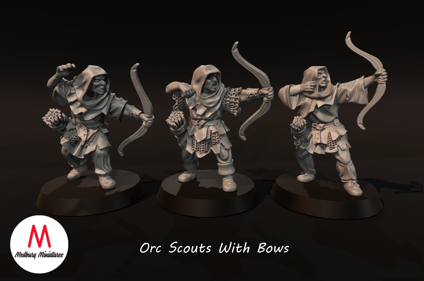 Ork-Scouts mit Bogen - Medbury Miniatures