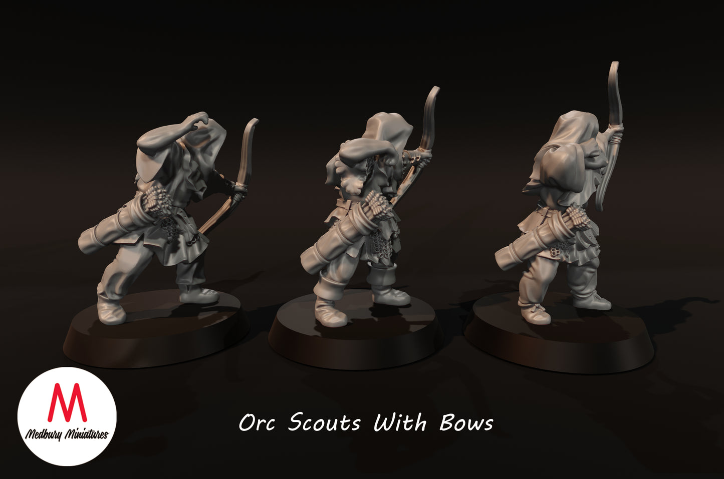 Ork-Scouts mit Bogen - Medbury Miniatures