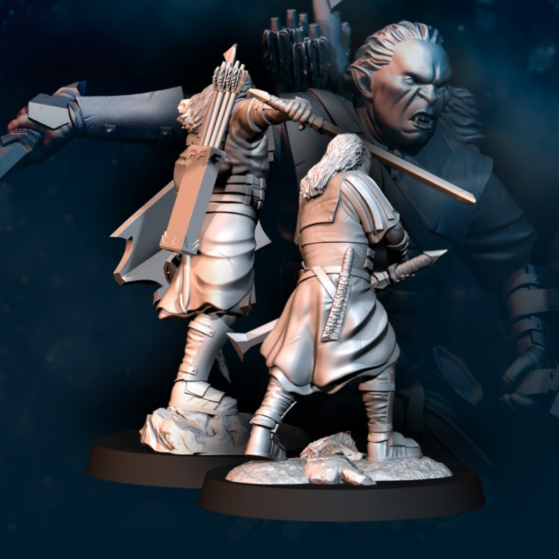 Outrider Blood-Handed Captain and Main Captain - Davale Games