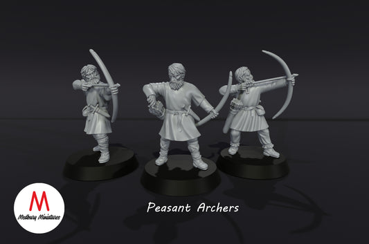 Peasant Archers - Medbury Miniatures