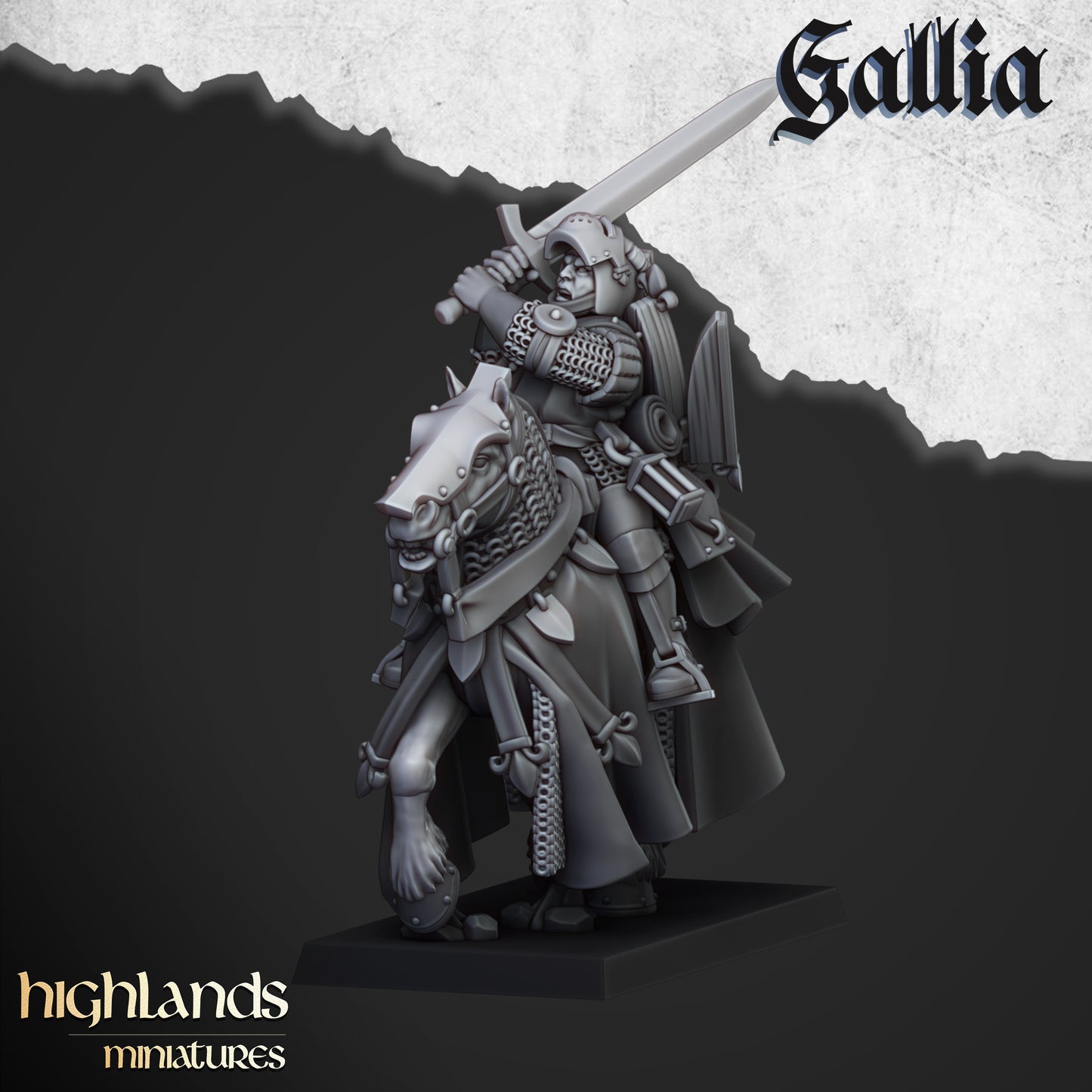 Chevaliers en quête - Highlands Miniatures