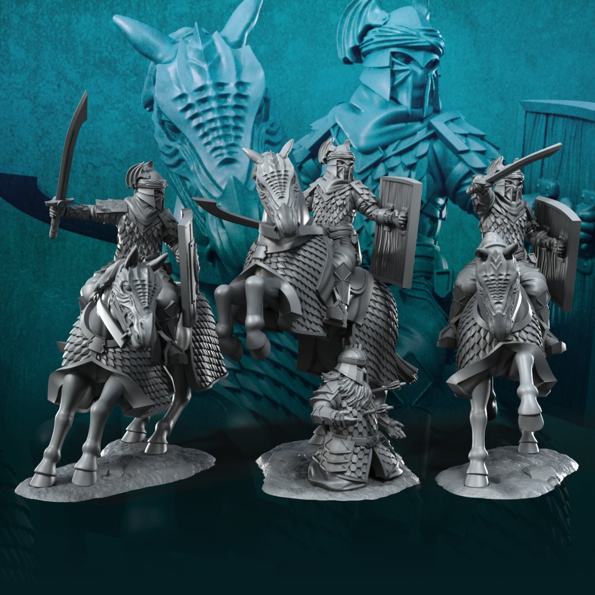 Regular Dragon Army Cavalry - Davale Games