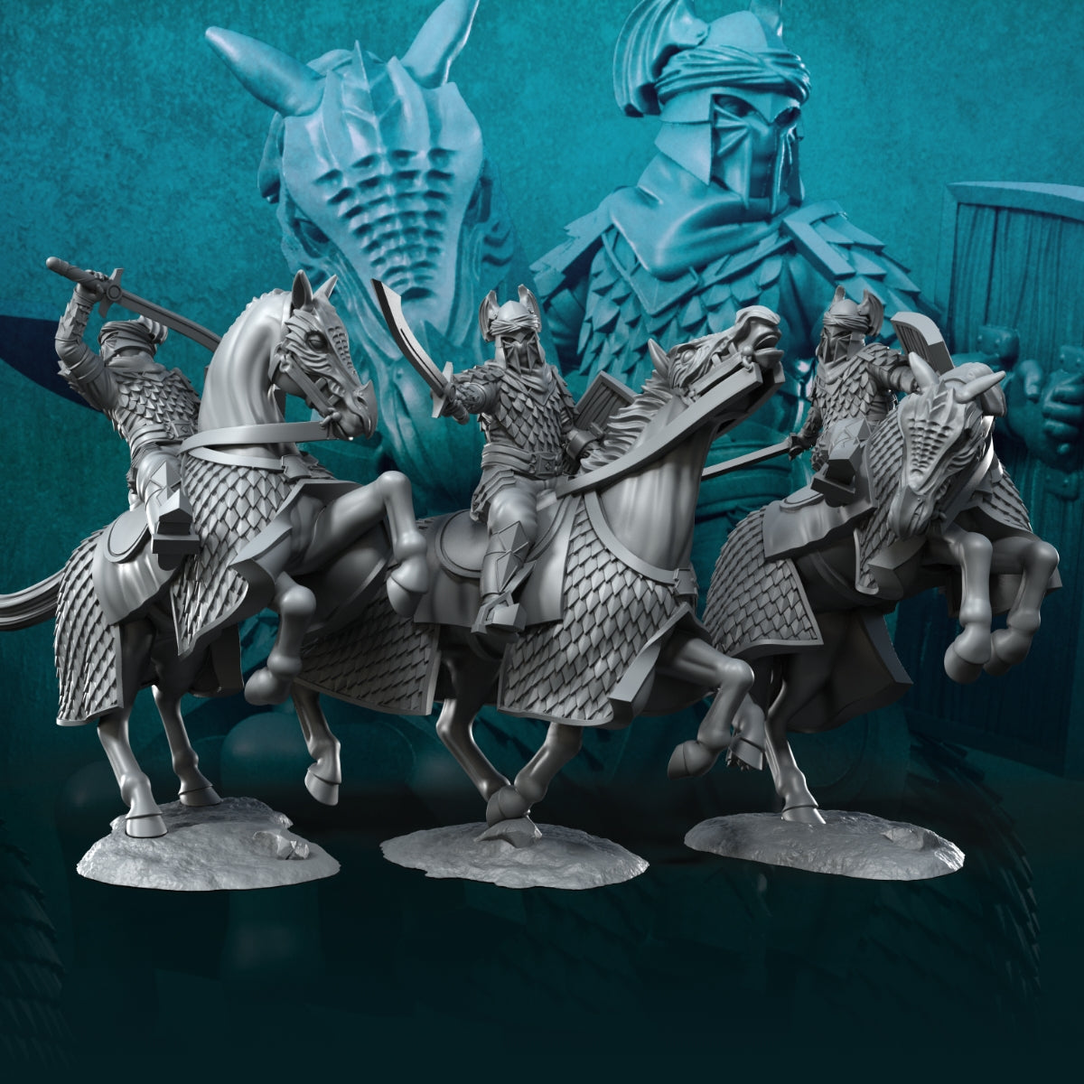 Regular Dragon Army Cavalry - Davale Games