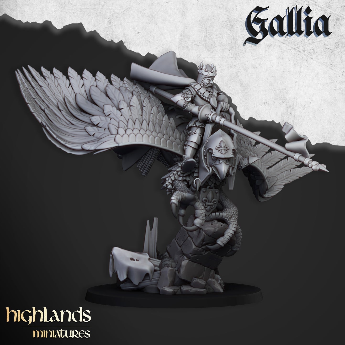 Robert the Gallia - Highlands Miniatures