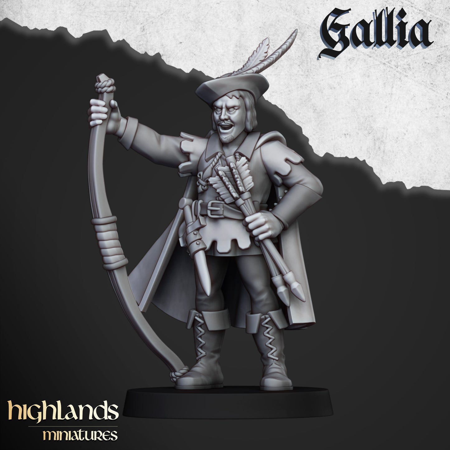 Robin Hood and the Sherwood Archers - Highlands Miniatures